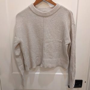 Cozy Cream Crewneck Sweater